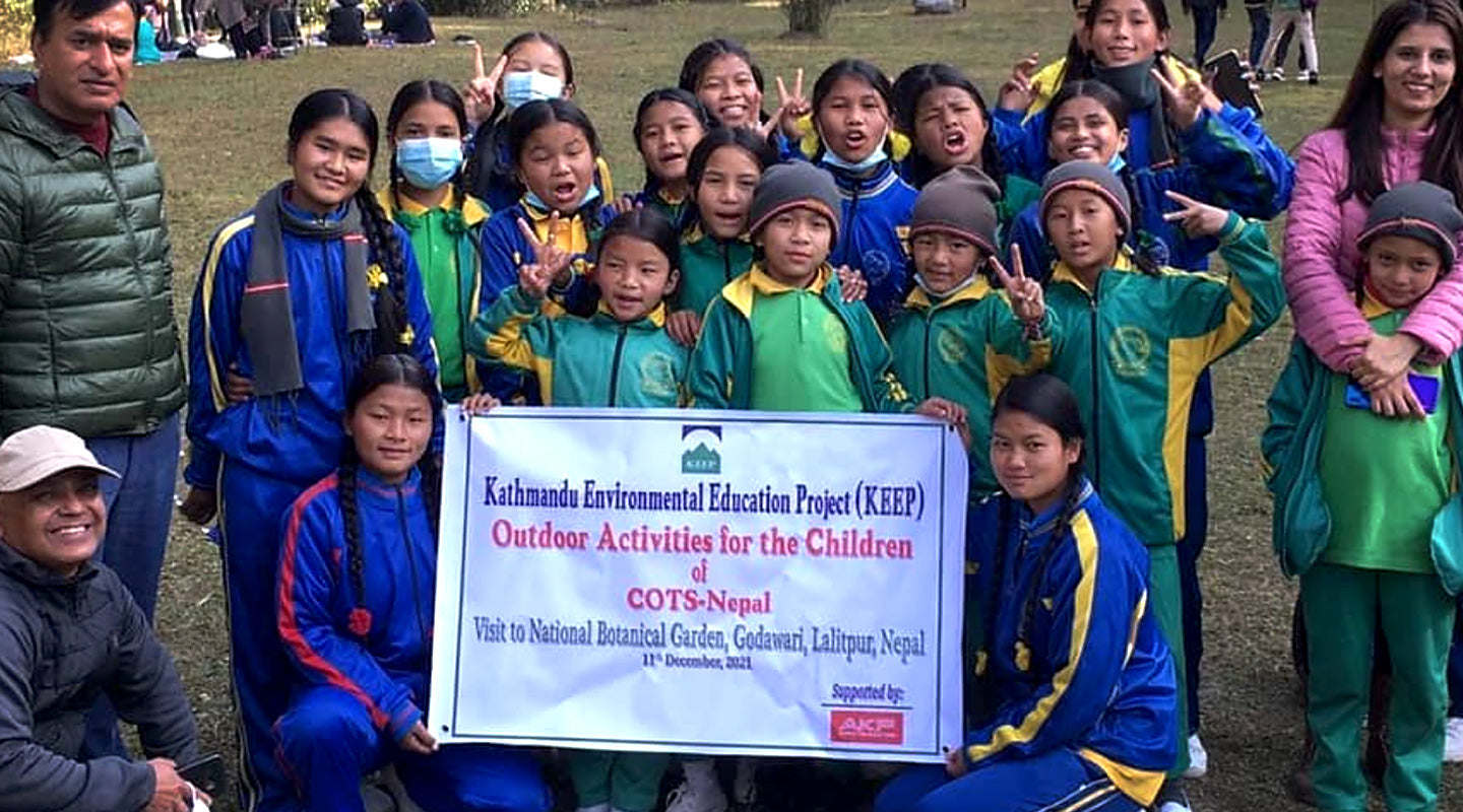 Nepali trekking porters and children supported by KEEP's outdoor and welfare programmes