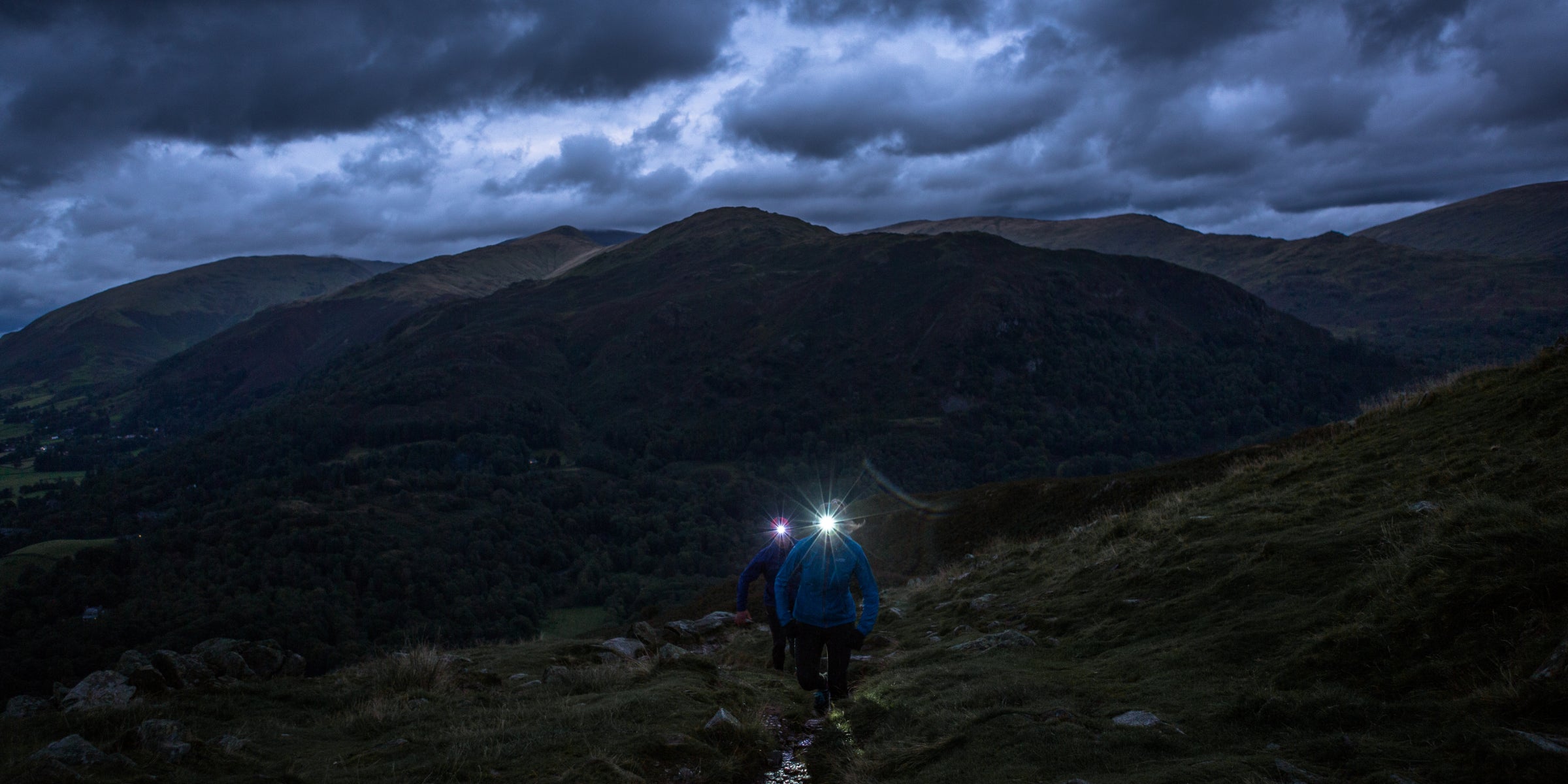 Hillwalking with LED headtorches in the Lake District