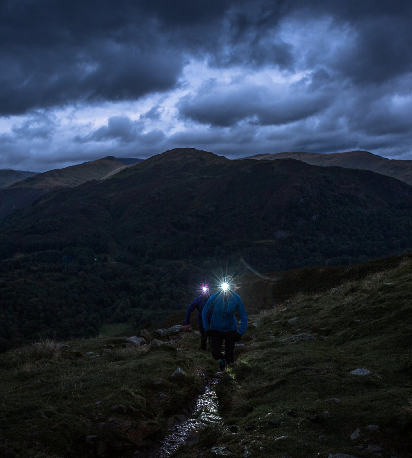 Hillwalking with LED headtorches in the Lake District