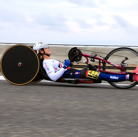 Mel Nicholls' Handcycle Britain World Record Attempt