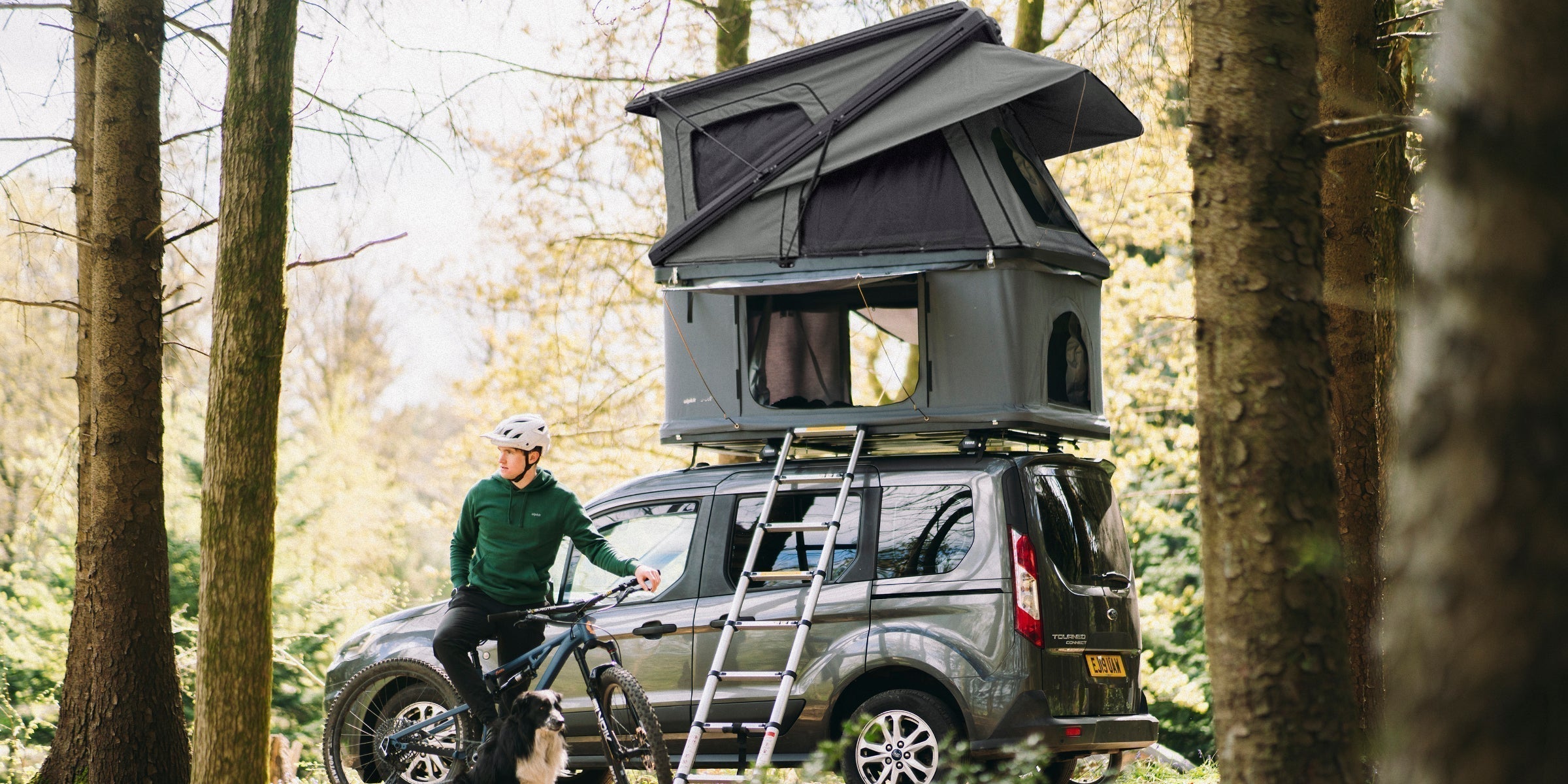 Double decker roof tent