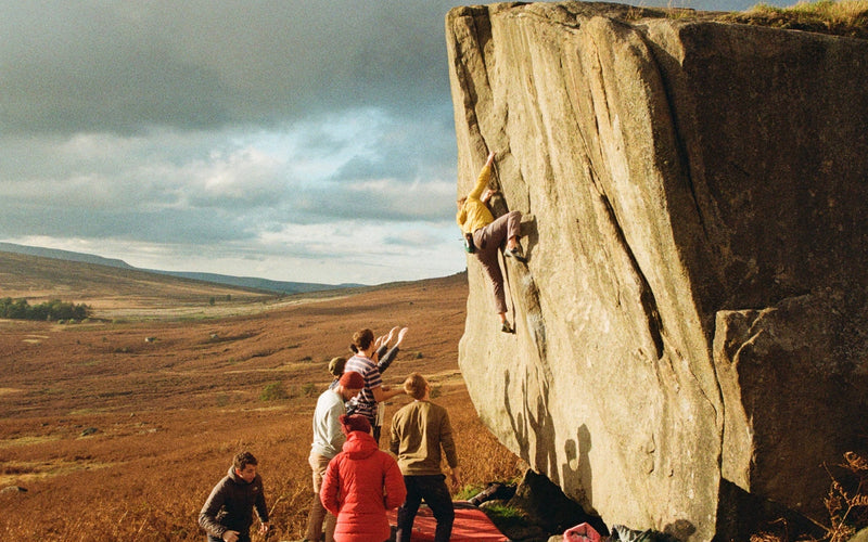 Boulderer on Not to be taken away - Rebecca Morgan