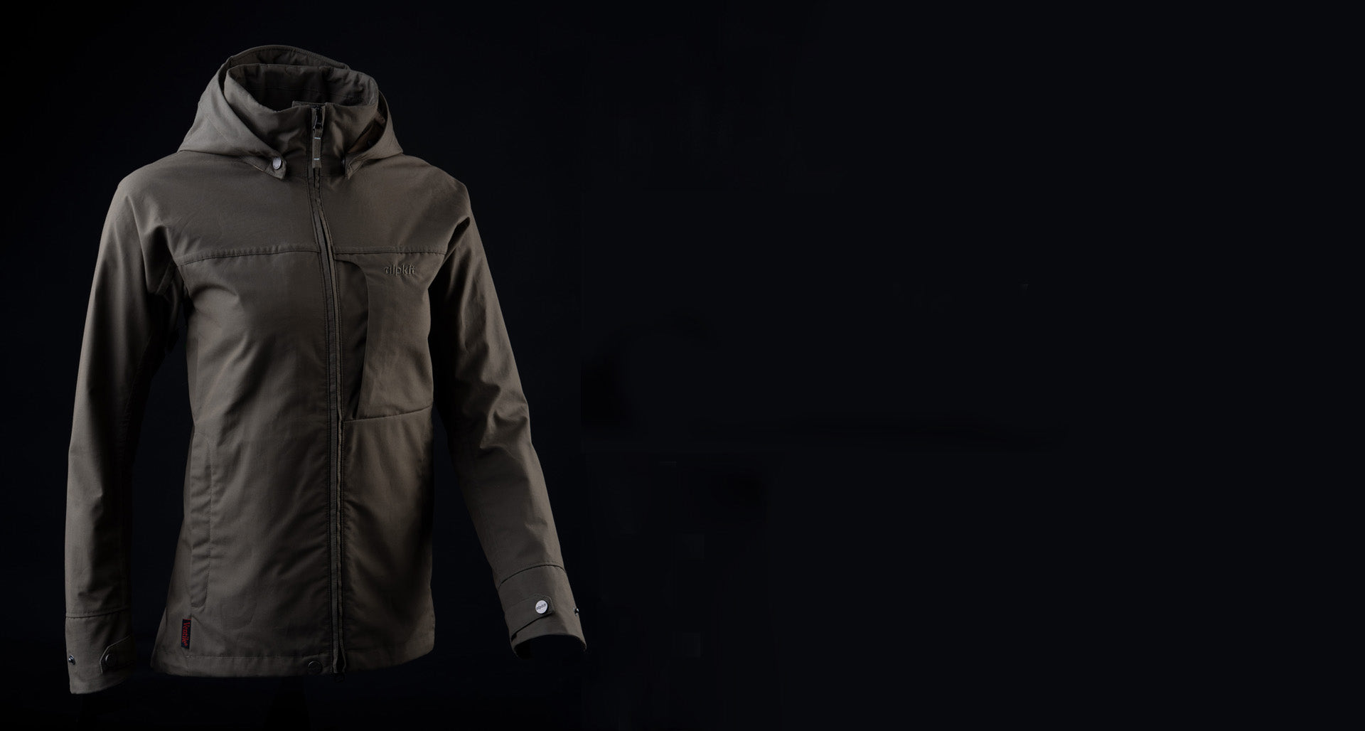 Ventile cotton mountaineering jacket