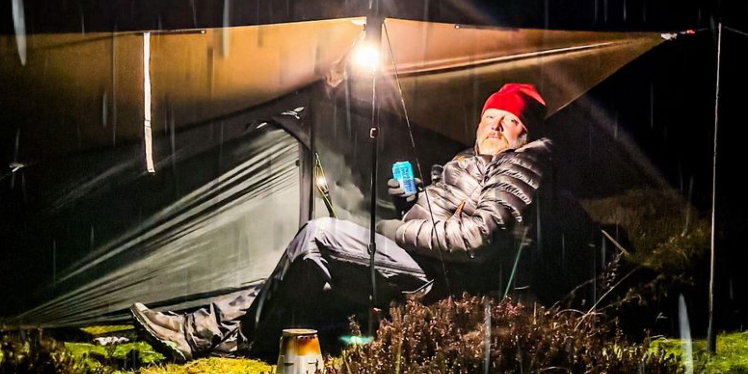 Paul Messner camping