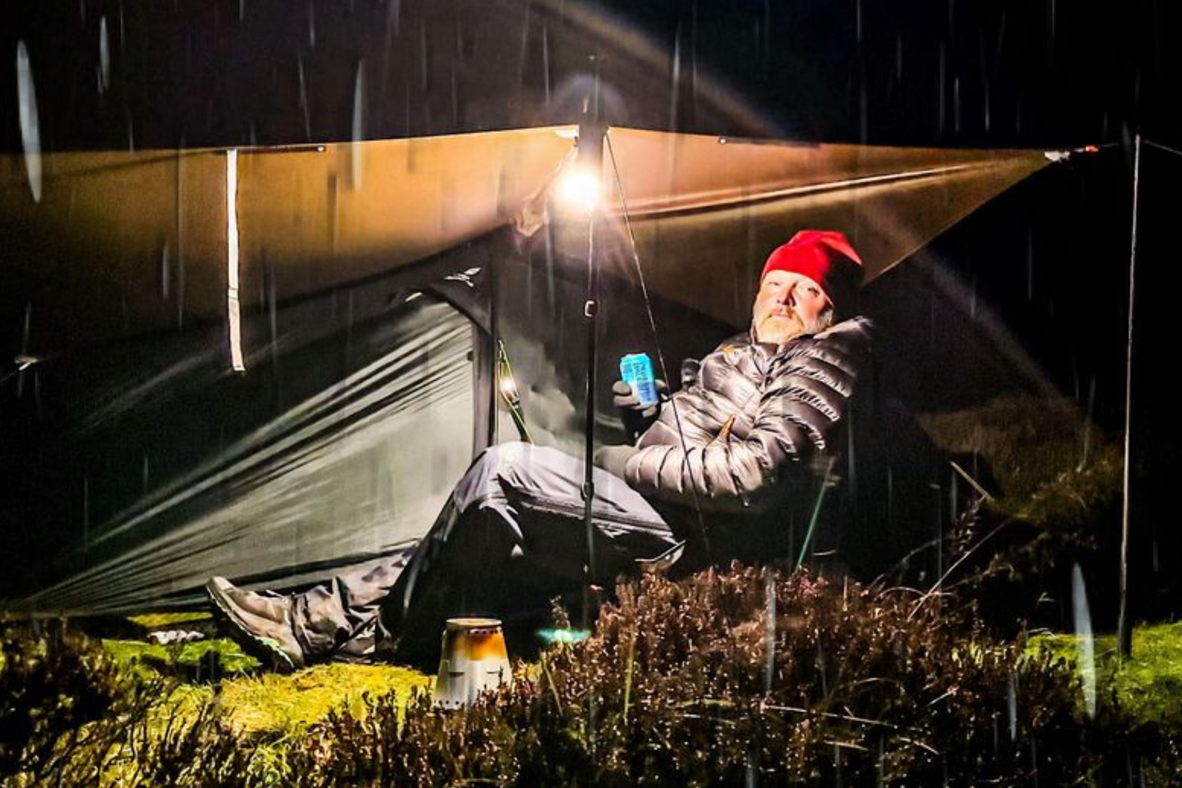 Paul Messner camping