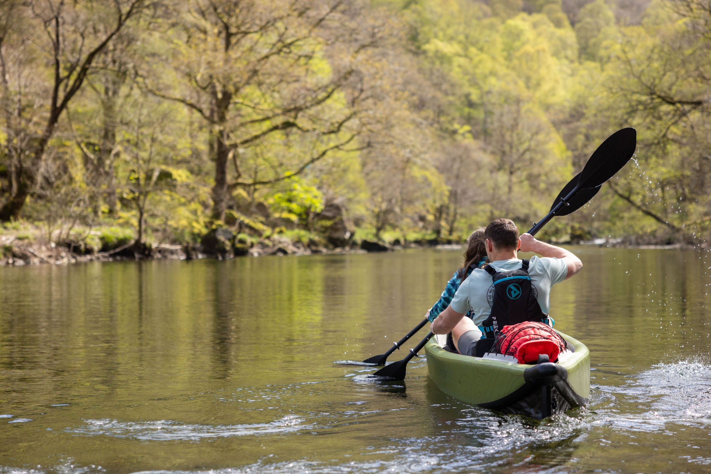 What is the best inflatable canoe for river and lake touring?