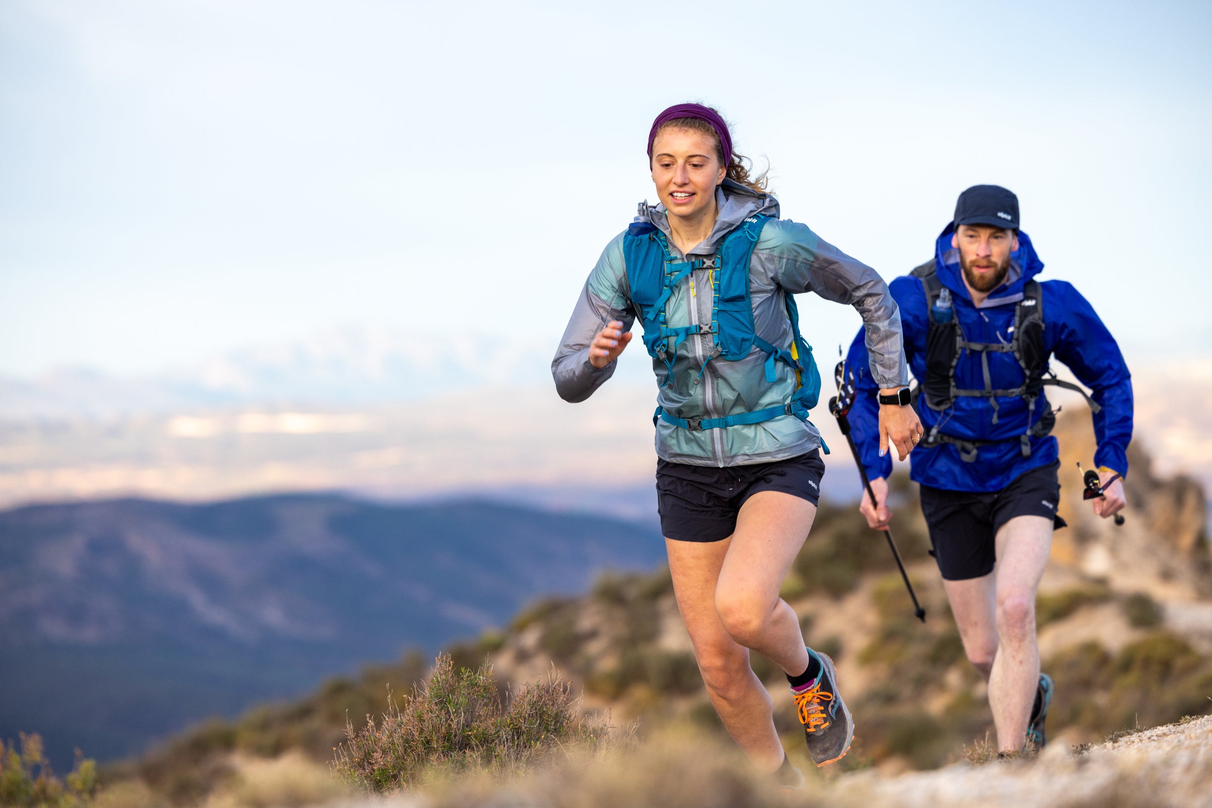 Runners protected from the windchill