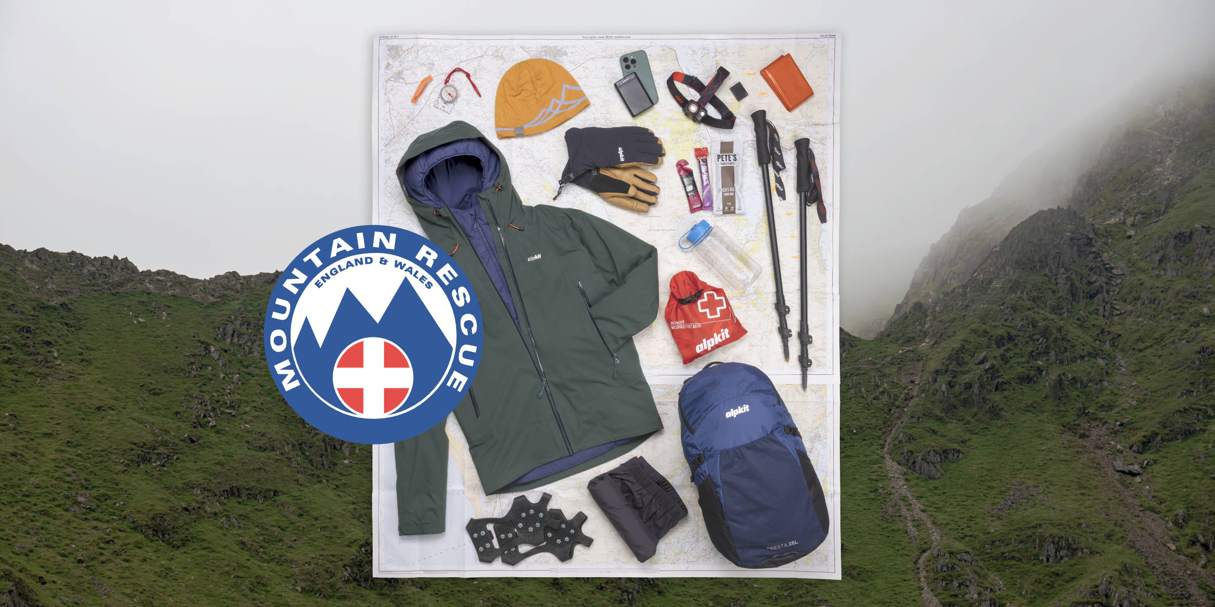 Be prepared this winter and support Mountain Rescue