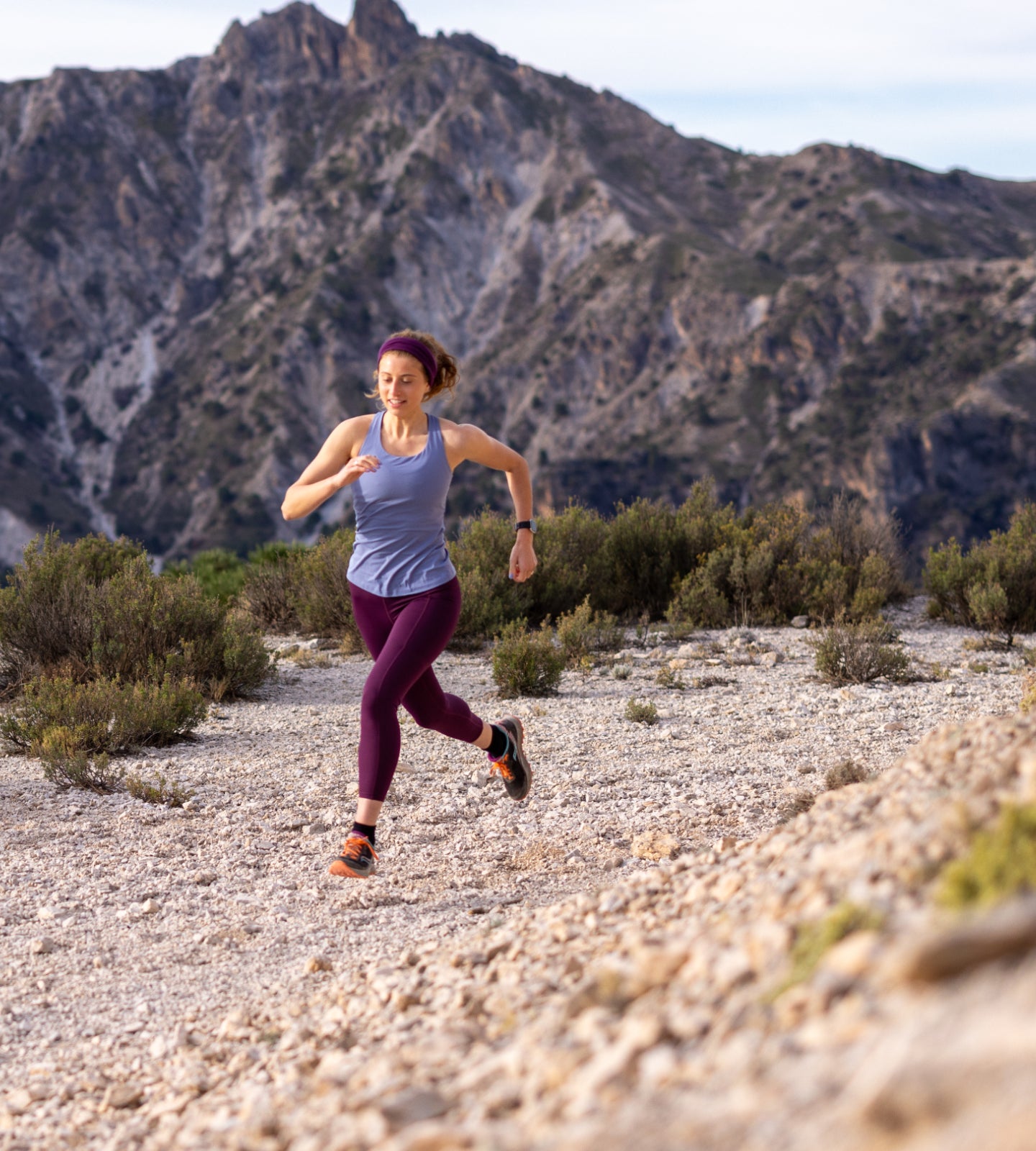 Socks for trail running 