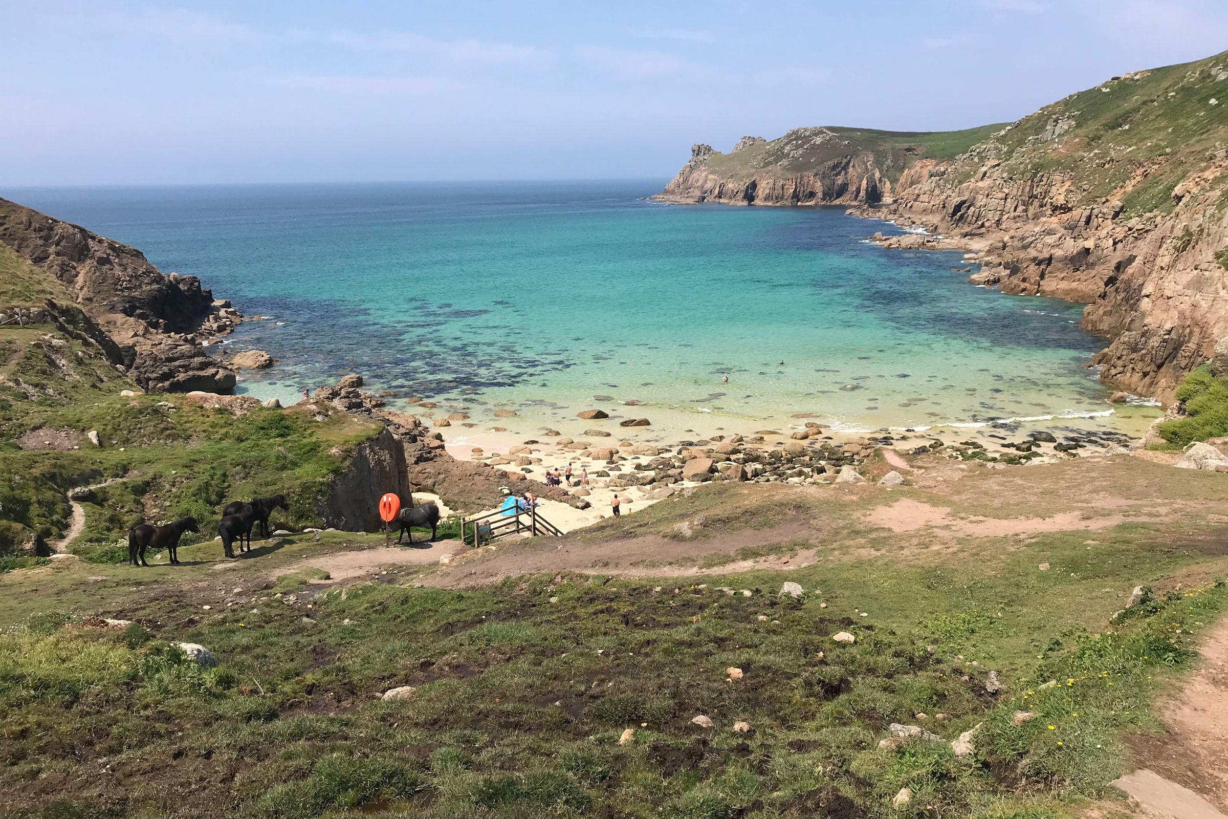 A bay along the South West Trail path