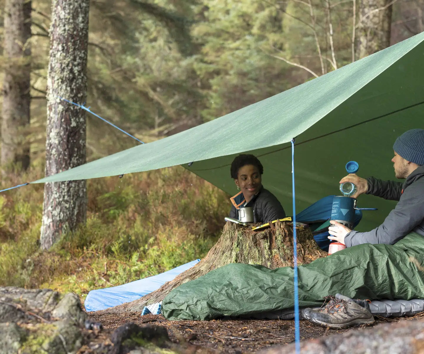best rain fly for external frame backpack 12x10 Lightweight Survival Camping Tarp; 100% Waterproof; Makes a Great Backpacking Tarp or Hammock Shelter; Comes in Multiple Colors, Survival Bracelet Included; Black : Sports & Outdoors trekking poles The 8 Best Survival Backpacks,