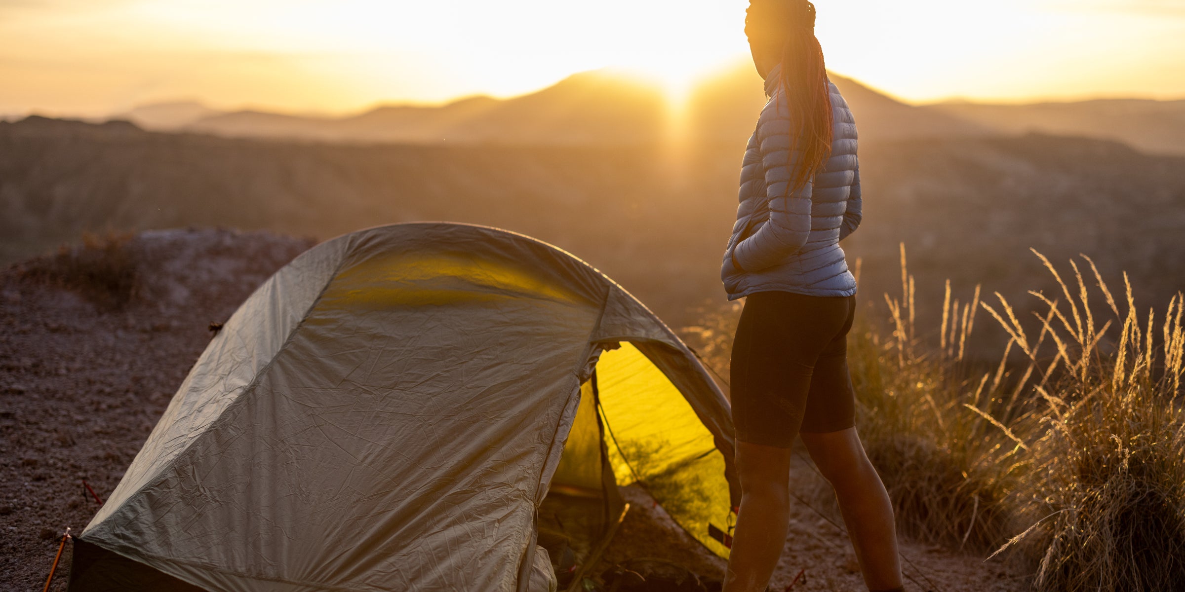 Your tent is your tiny home away from home