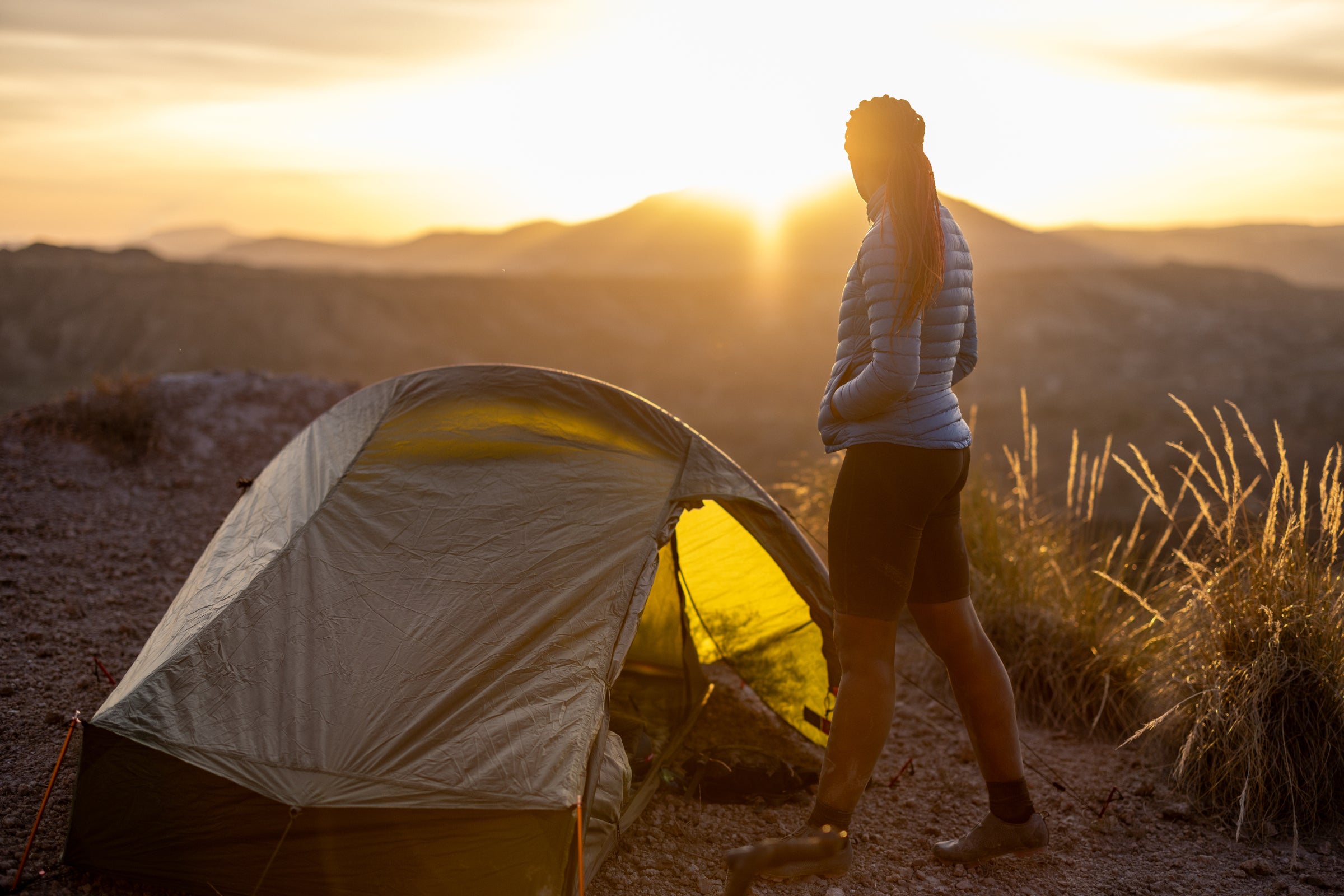 Your tent is your tiny home away from home
