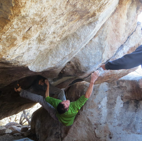 First time to Hueco limbing in the US