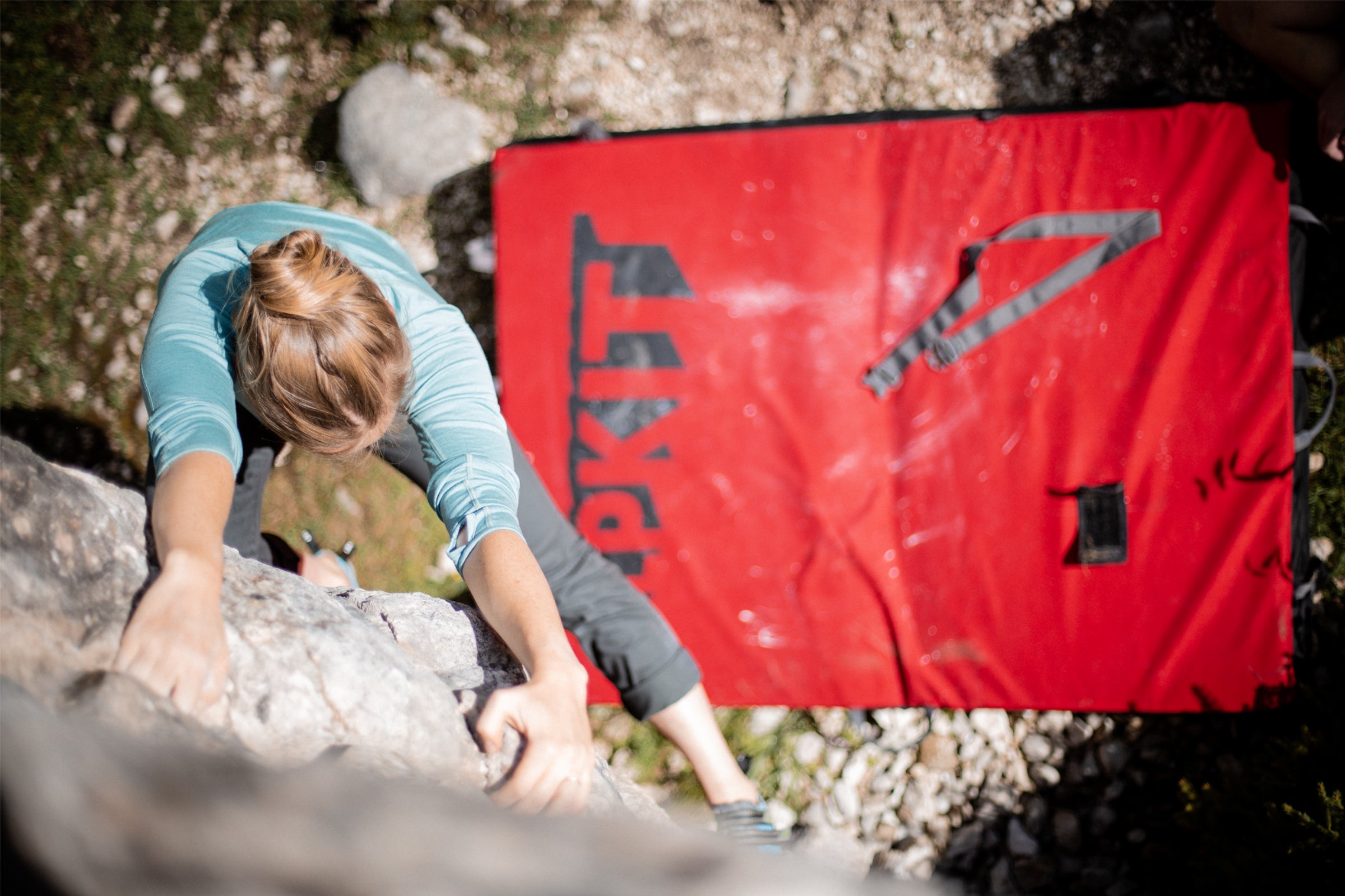 Trousers for bouldering