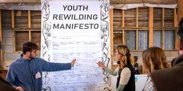 Youngwilders in youth led nature recovery