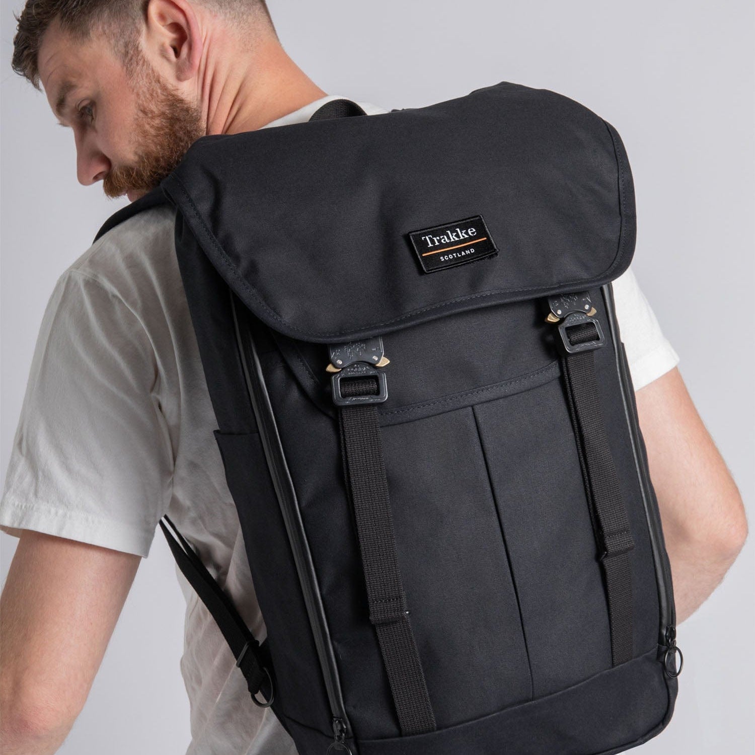 Trakke Bannoch Pro 25 Litre Waxed Canvas Backpack Handmade in Britain