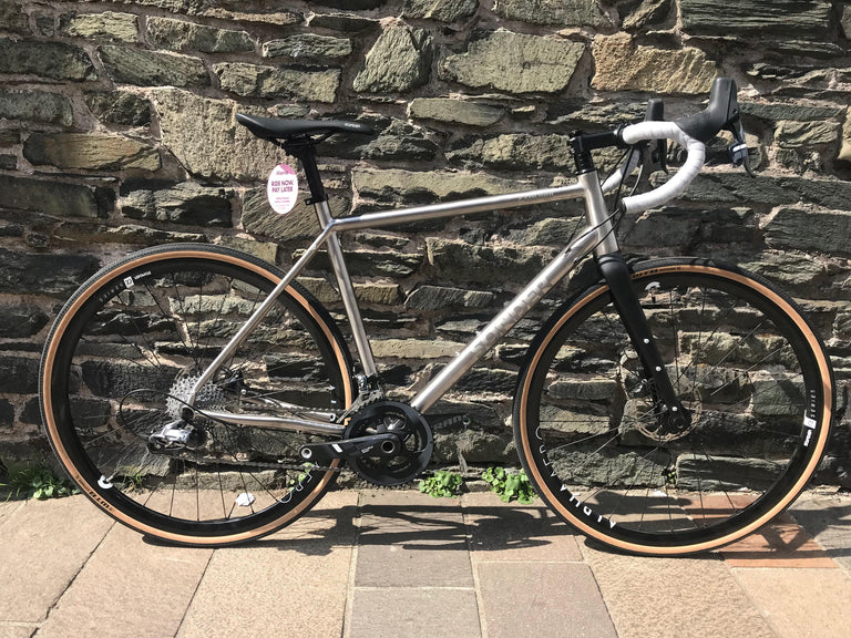 Sonder Colibri Ti road bike in silver