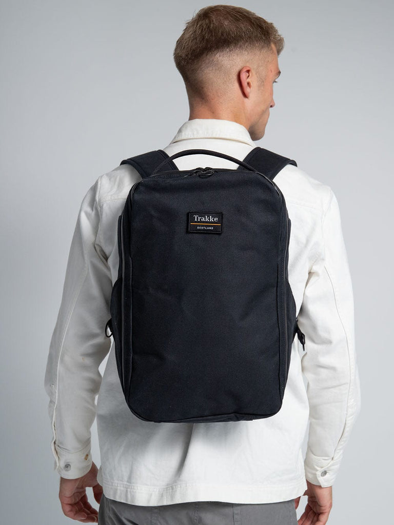 20 l travel backpack Trakke Storr 20L Travel Backpack 20 Litre Waxed Canvas Handmade in Britain