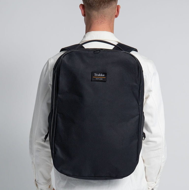 Trakke Storr 35L Travel Backpack Waxed Canvas Handmade in Britain Trakke Storr 35L Travel Backpack Waxed Canvas Handmade in Britain