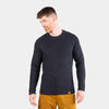 alpkit mens Altai jumper in charcoal grey