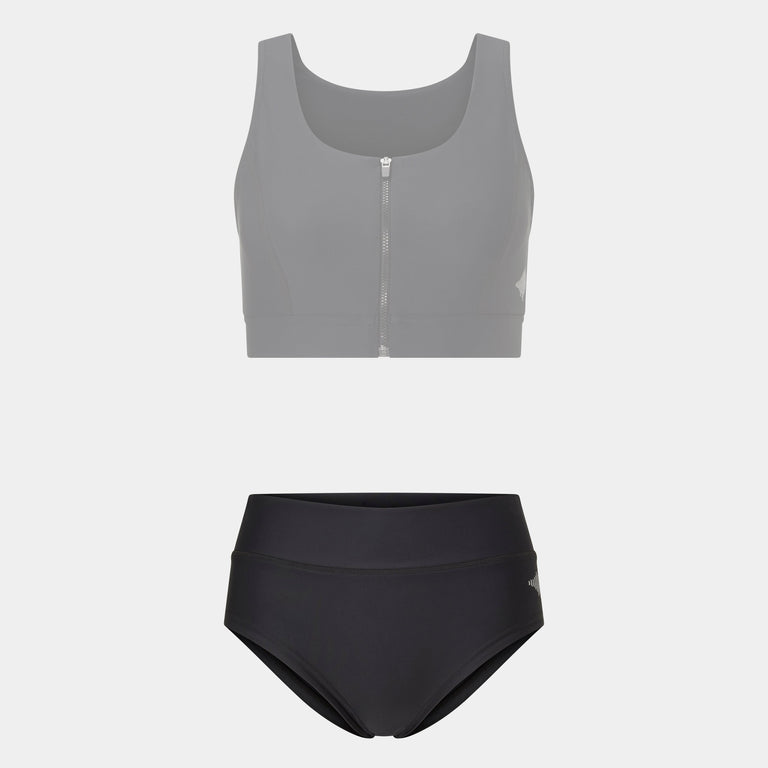 Baltic two-piece swimsuit set in Black