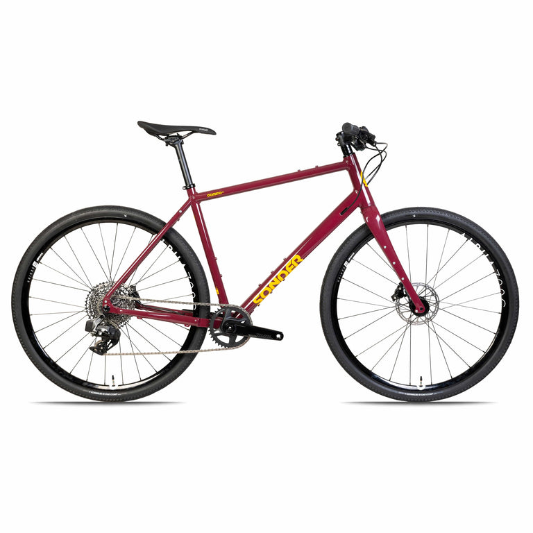 steel flat bar gravel bike Sonder Camino Al Apex1 Flat Bar
