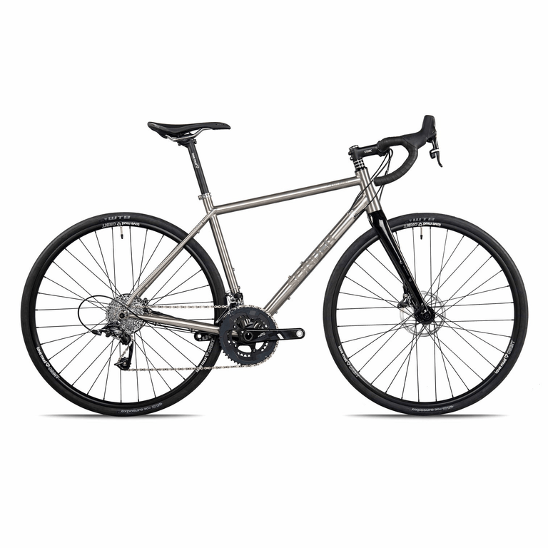 Sonder Colibri Ti road bike in silver