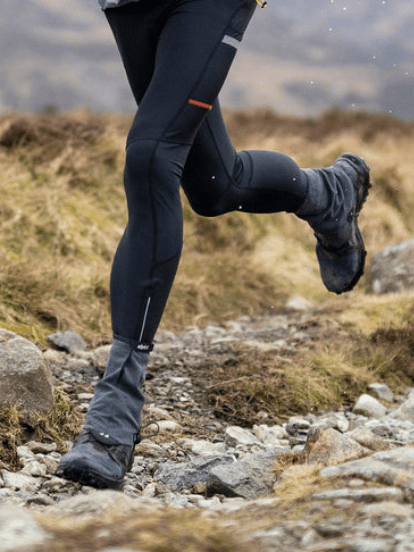 Waterproof gaiters to keep your feet dry