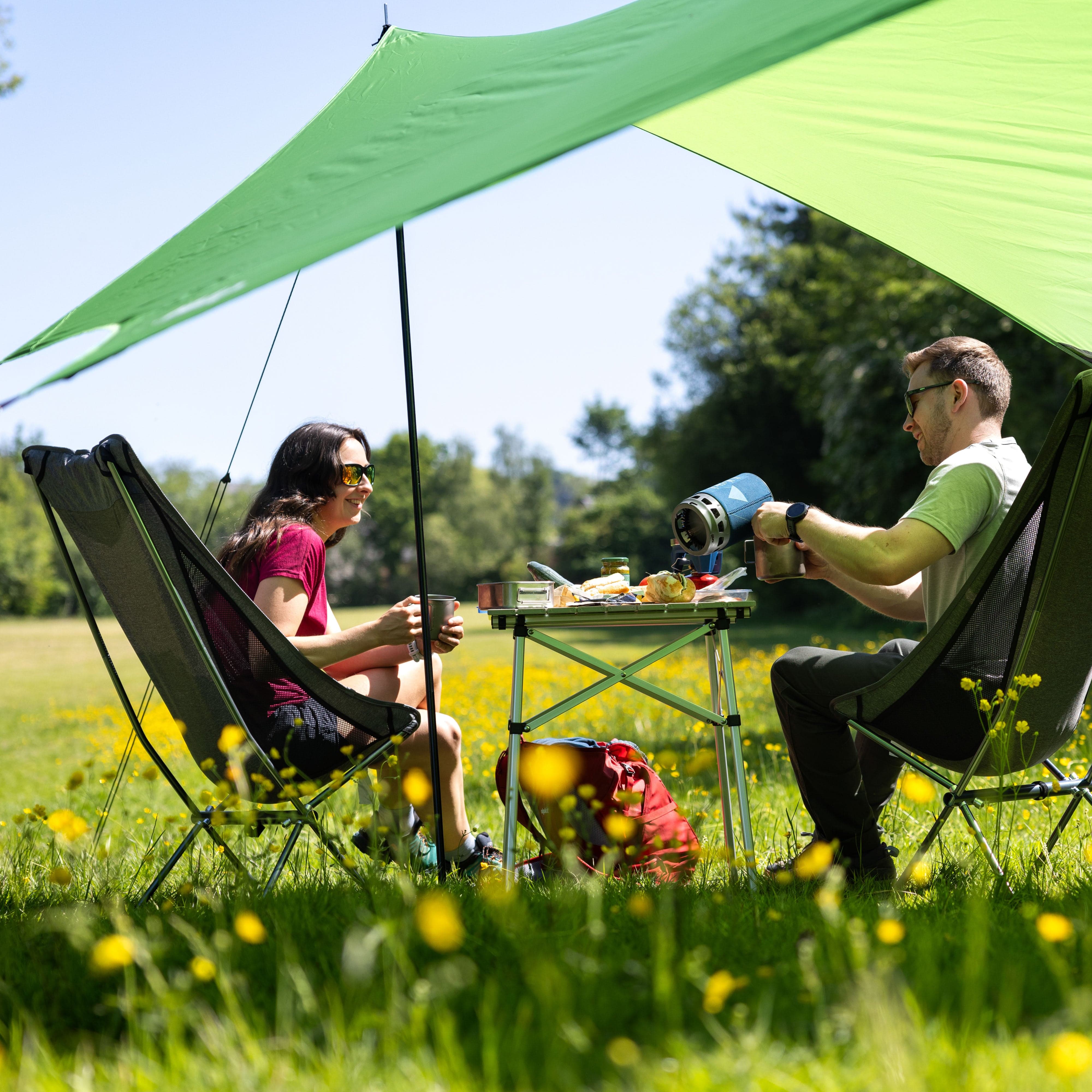 Helio Lightweight Camping Wing Tarp