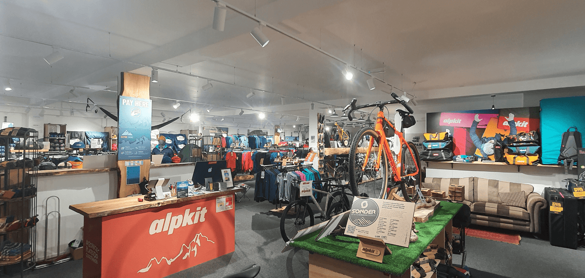 Alpkit Inverness Outdoor Clothing, Camping Equipment & Bicycle Shop