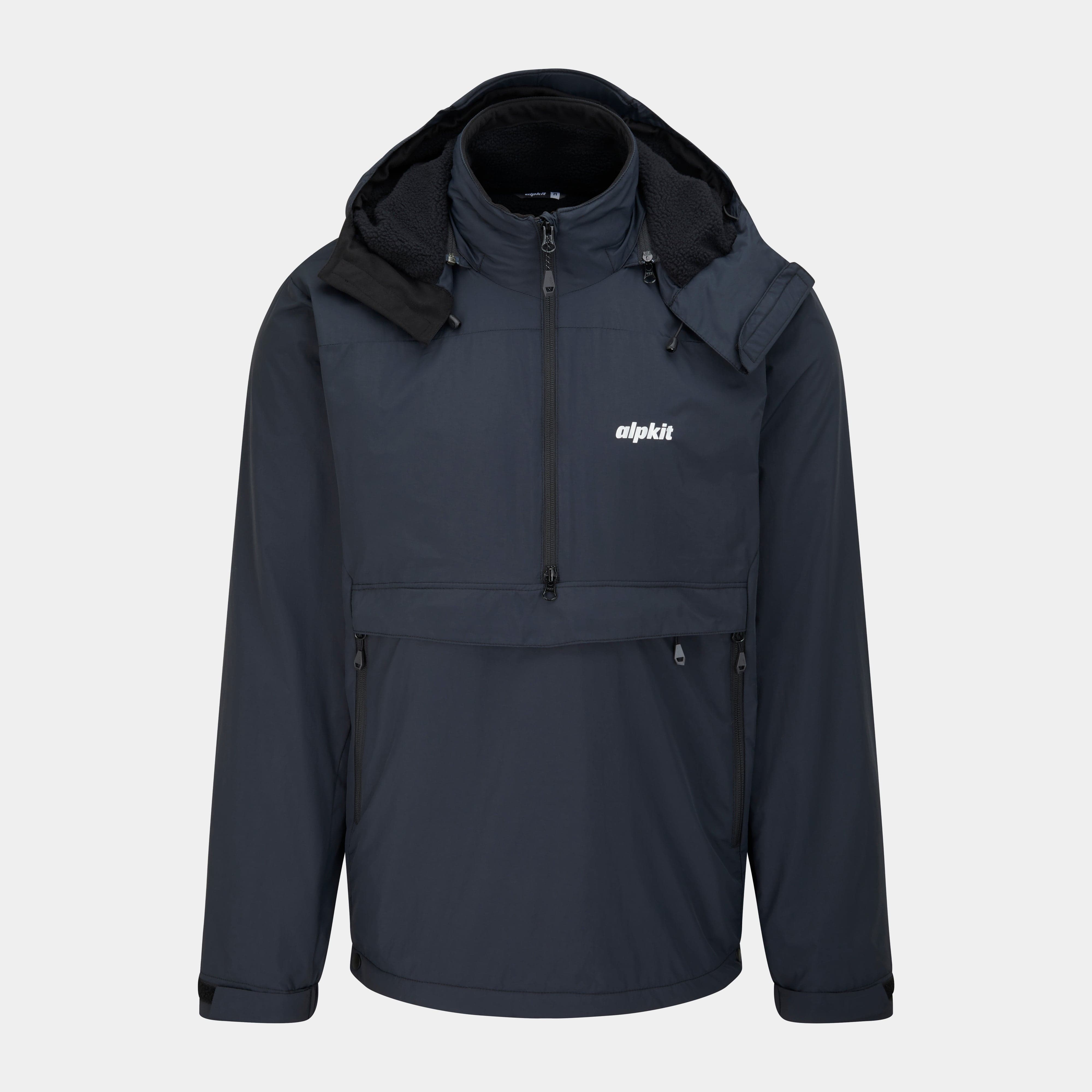 Jura Men's Pile Fleece-Lined Windproof Mountain Smock