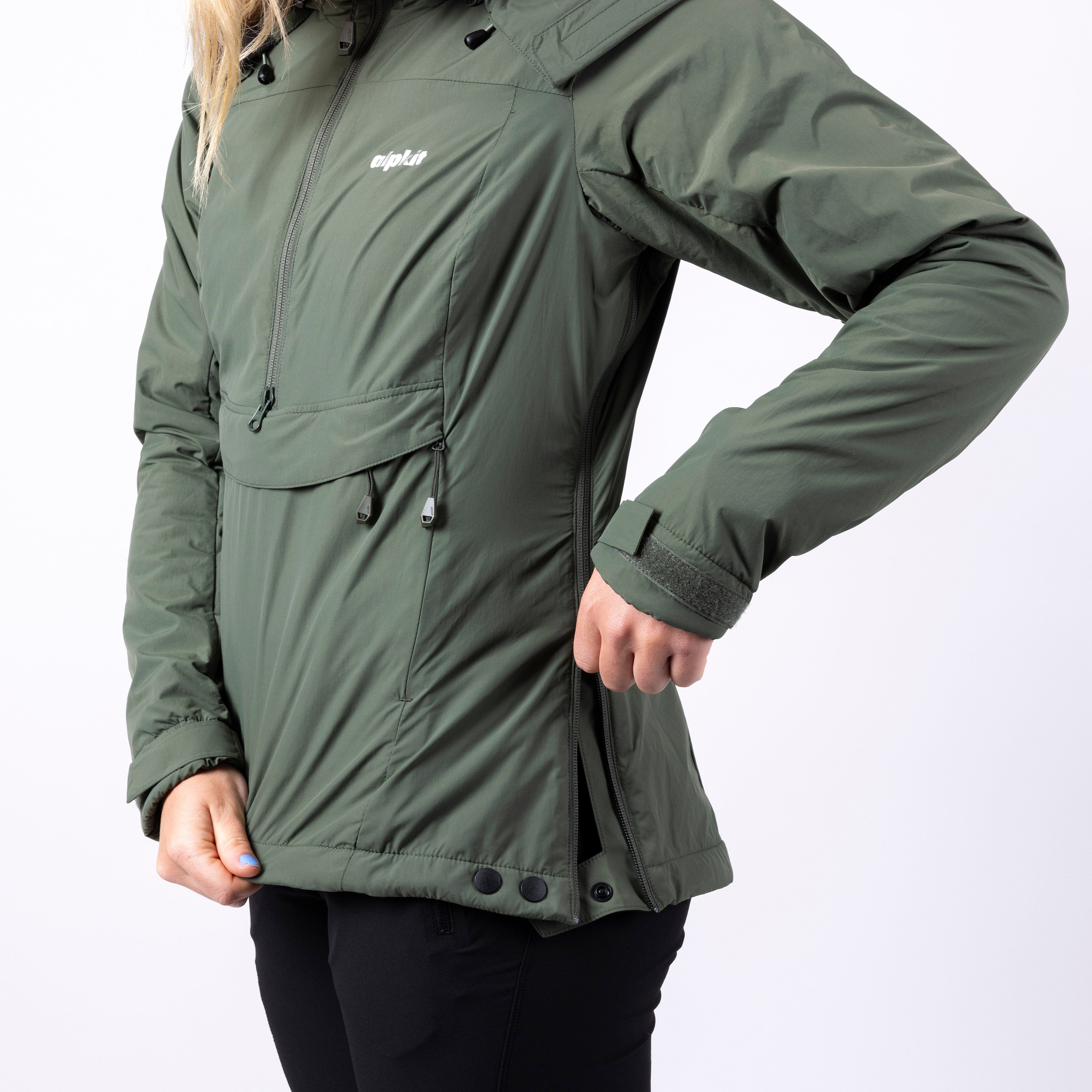 Jura Women's Pile Fleece-Lined Windproof Smock Jacket