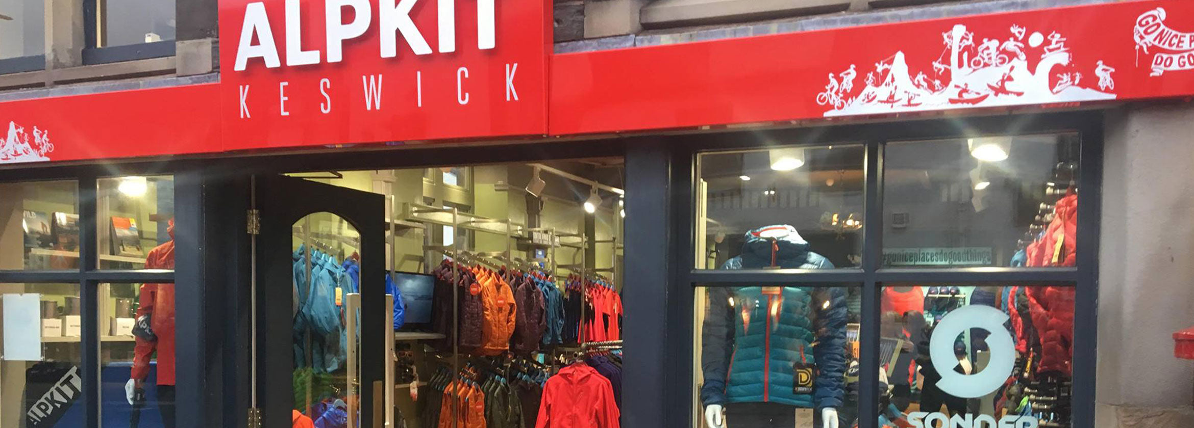 Alpkit Keswick Outdoor Clothing, Camping Equipment & Bicycle Shop