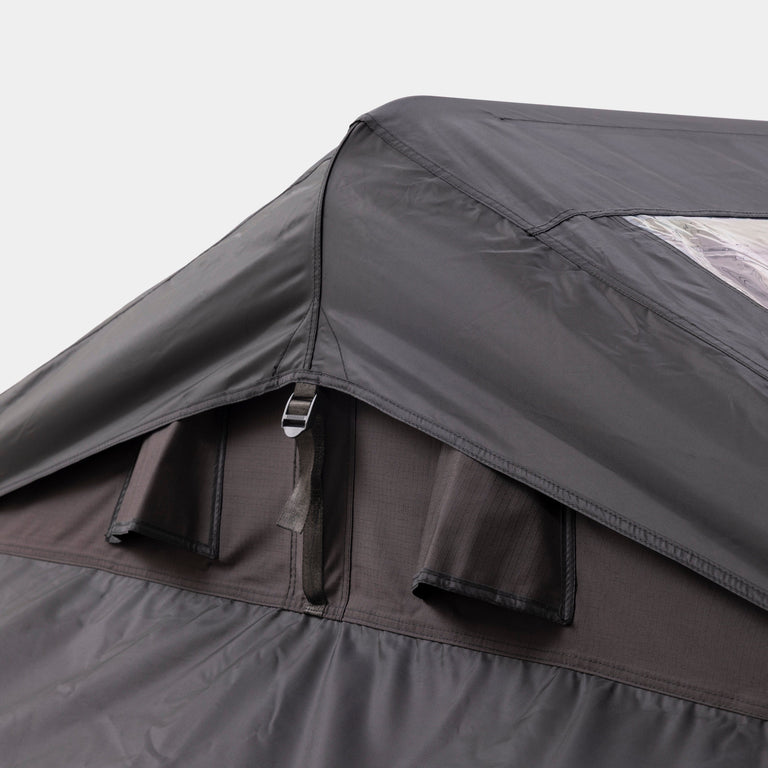 Lookout Folding Roof Tent in Black external vents