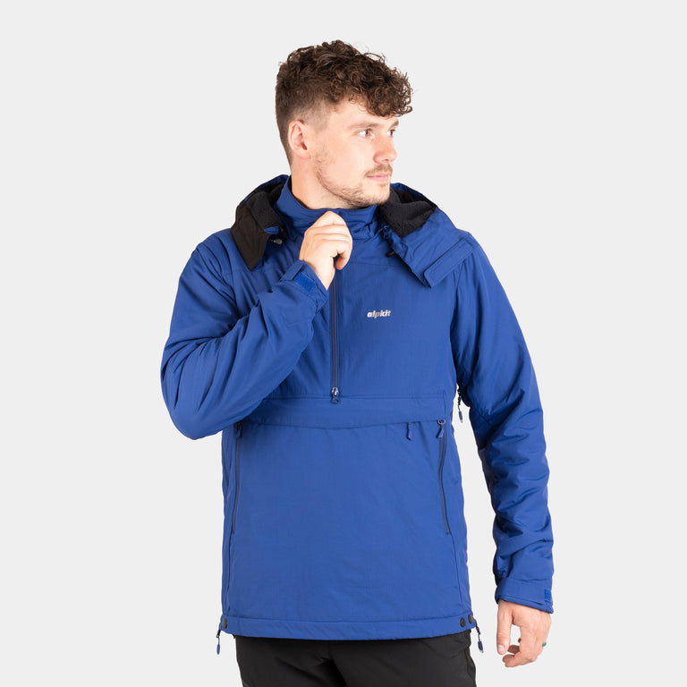 mens Alpkit jura mountain smock in nemo blue|bf