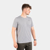 alpkit mens picu tee in grey marl