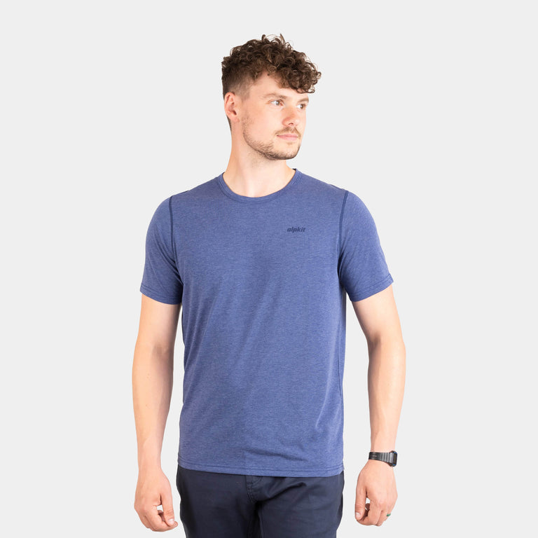 alpkit mens picu tee in twilight blue