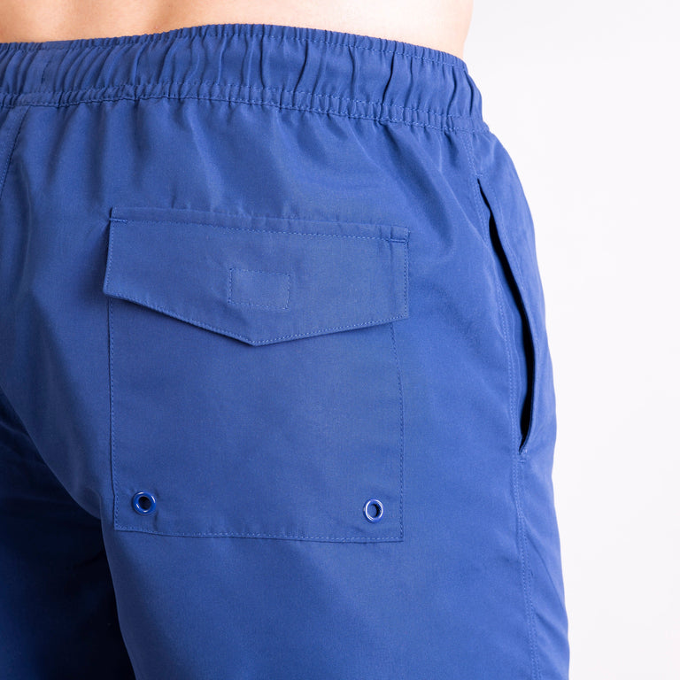 alpkit rockford swim shorts in ____ blue rear pocket