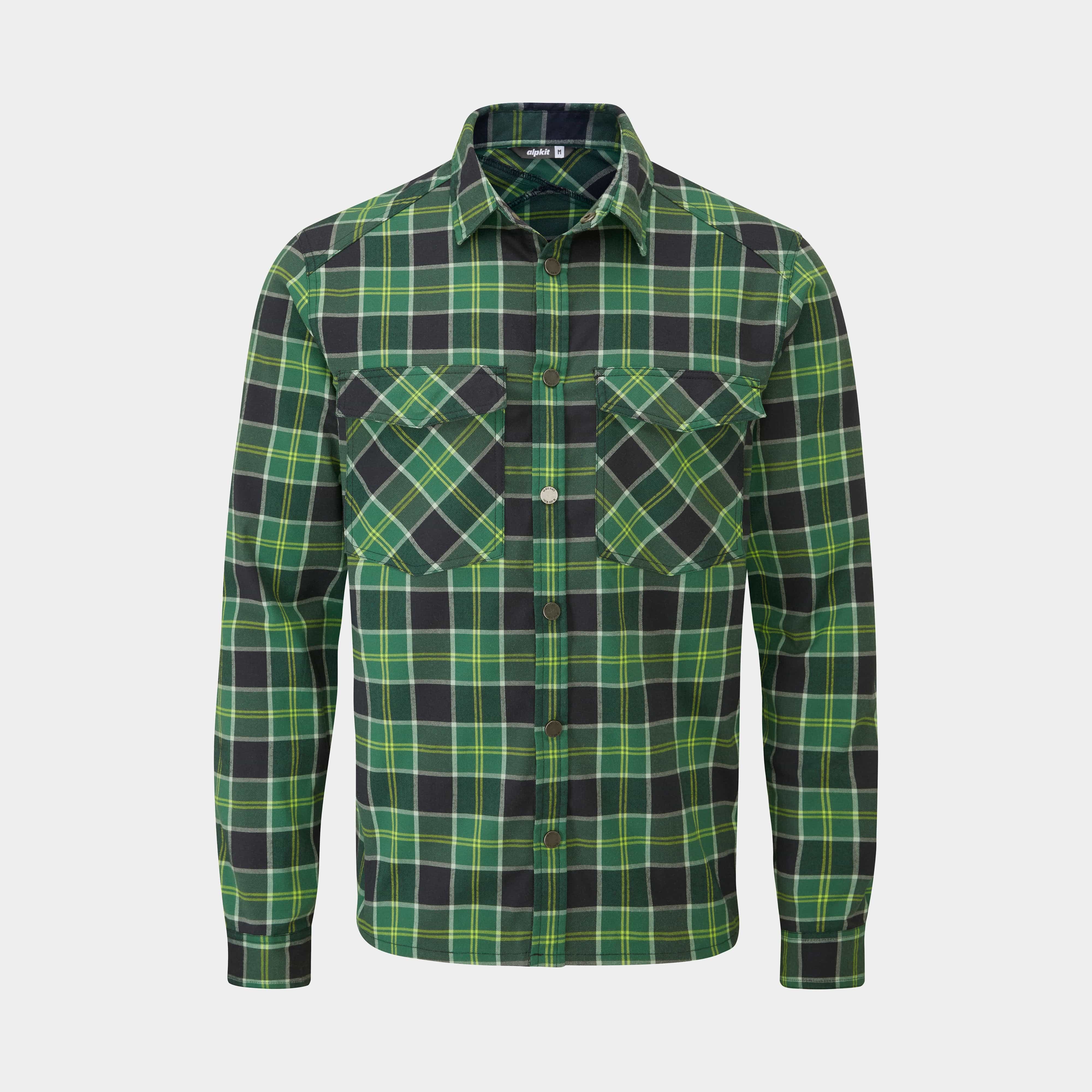 Woodsmoke Men's Technical Flannel Shirt Lightweight Outdoor