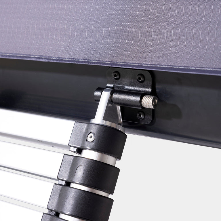 Nest pop up roof tent ladder attachment