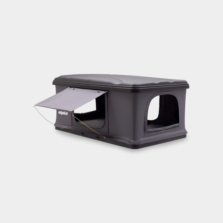 Nest pop up roof tent pitched