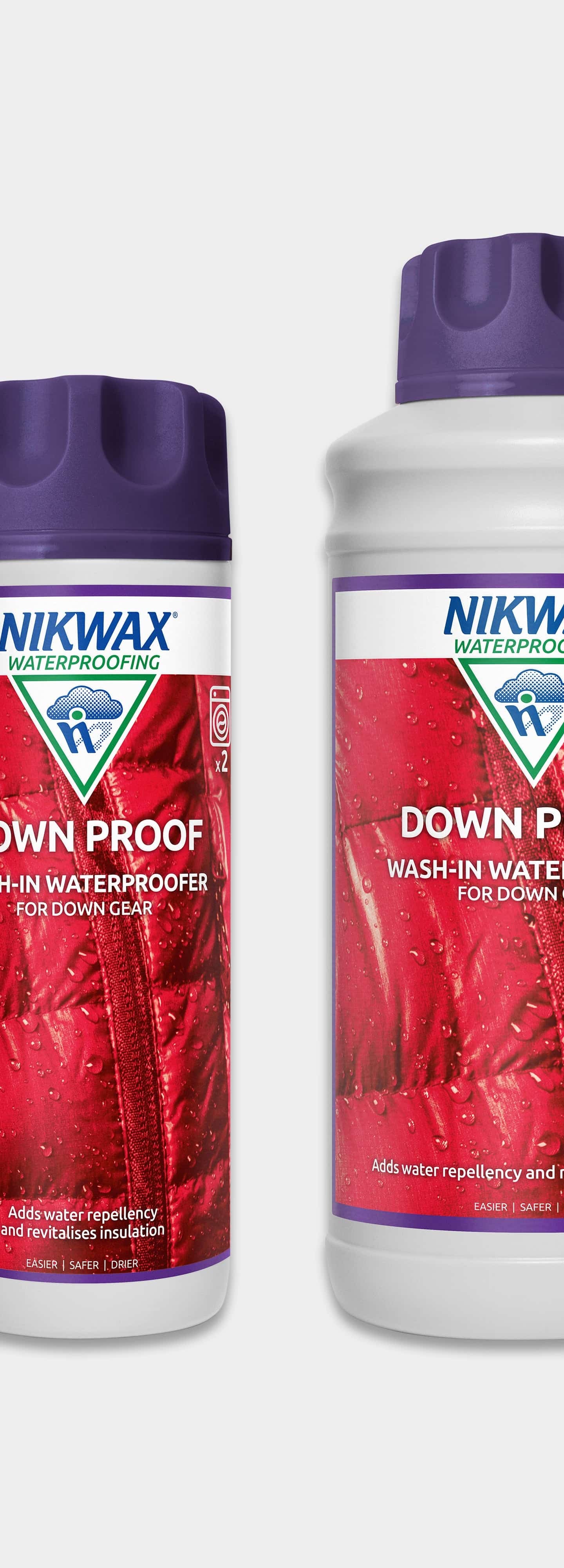 Nikwax Down Proof washin reproofer for downfilled kit