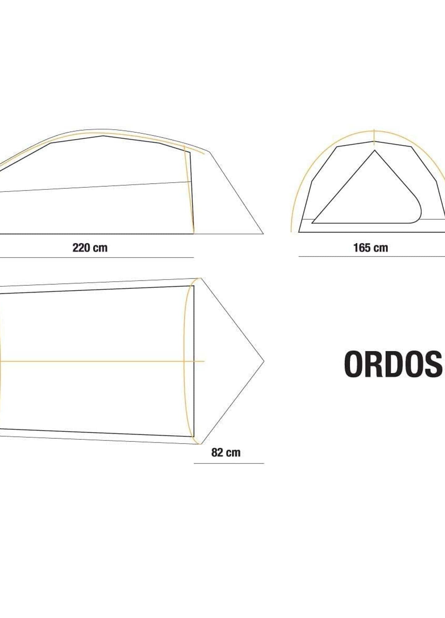 Ordos 3 Person Ultralight Backpacking Tent
