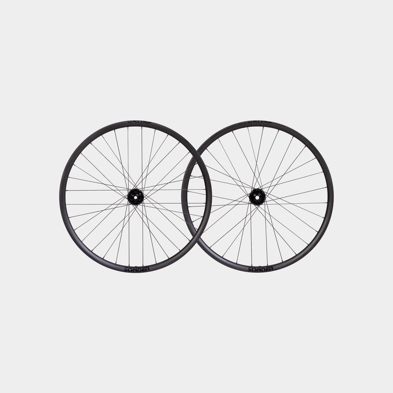 Sonder Black i27 Carbon Trail Wheelset