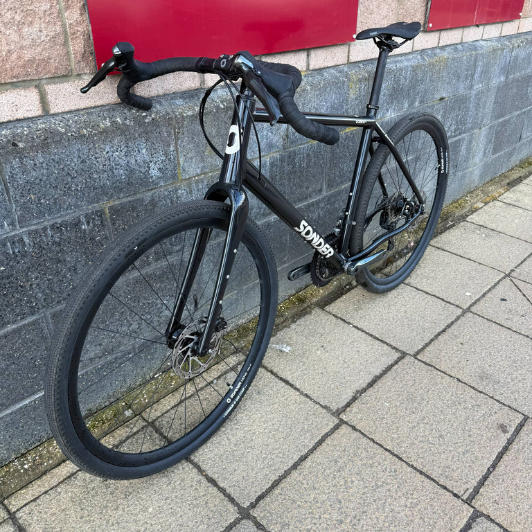 gravel bike shimano tiagra Sonder Camino Al Gravel bike Shimano Tiagra Large Black Clearance