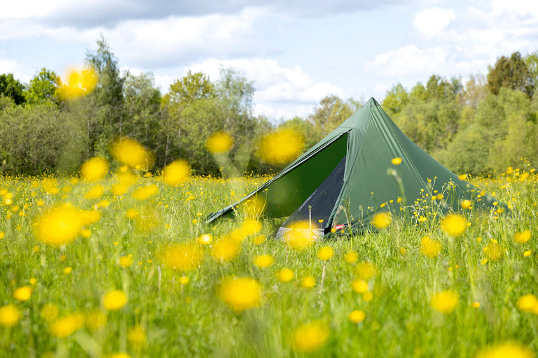 alpkit tarpstar 1 one person tent pitched