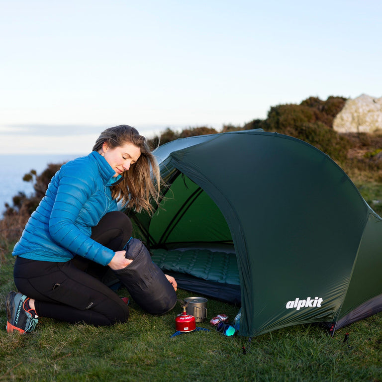 alpkit soloist ultralight 1-person tent Ultra 1 Ultralight 1-Person Sub 900g Bikepacking Tent