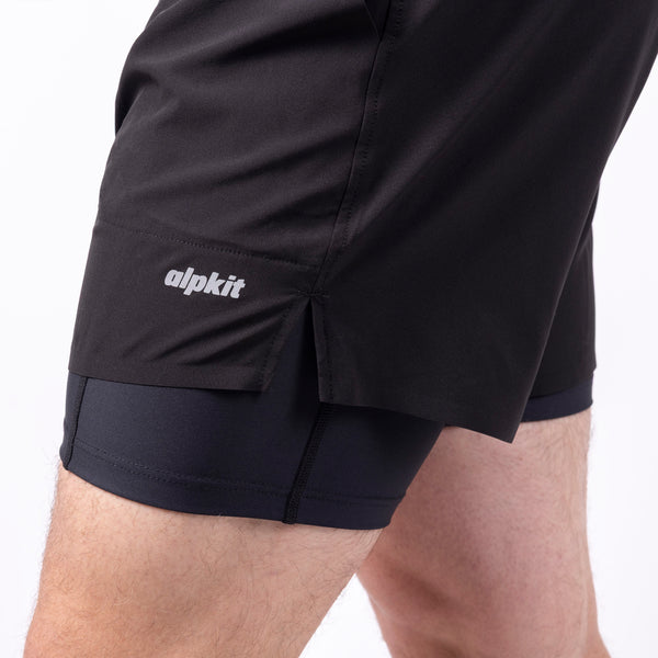 Vayper Short Twin Men's Two-layer Running Shorts Alpkit