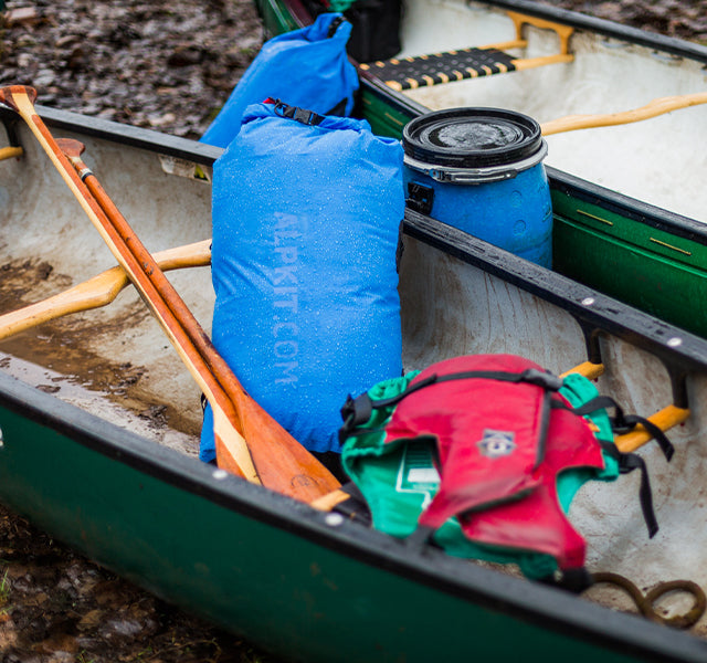 Dry Bags to keep your stuff dry through your adventure
